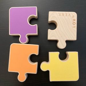 Lovevery Puzzle companion kit and felt stars